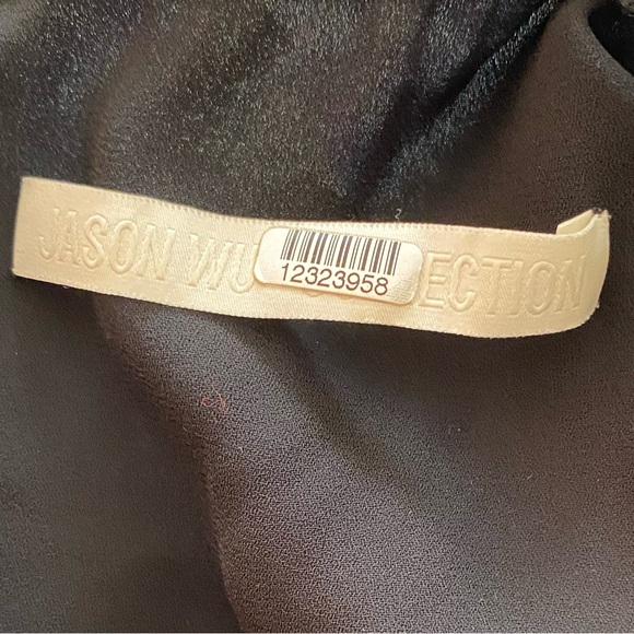 Jason Wu Collection Sleeveless Floral Print Midi Dress with Pleating Detail sz 6 - Picture 6 of 15